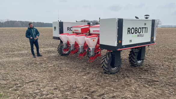 Future Farm: Feldroboter Robotti