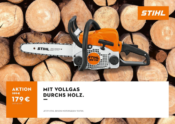 Stihl MS 170 Benzinmotorsäge
