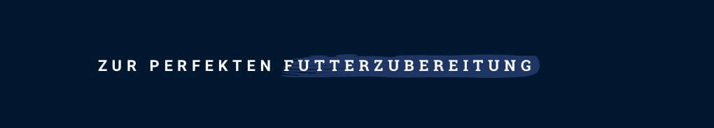 zubeho╠êr futterration zur perfekten futterzubereitung