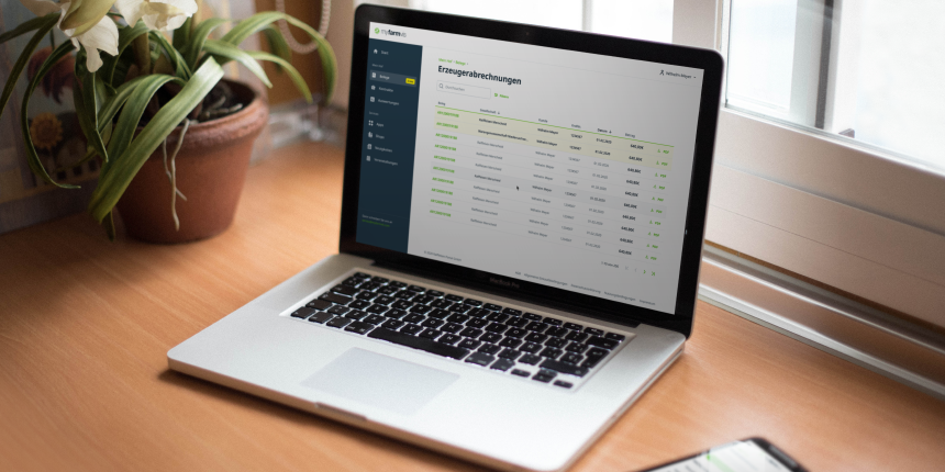 myfarmvis.com, Landwirteportal, Kundenportal Raiffeisengenossenschaften
