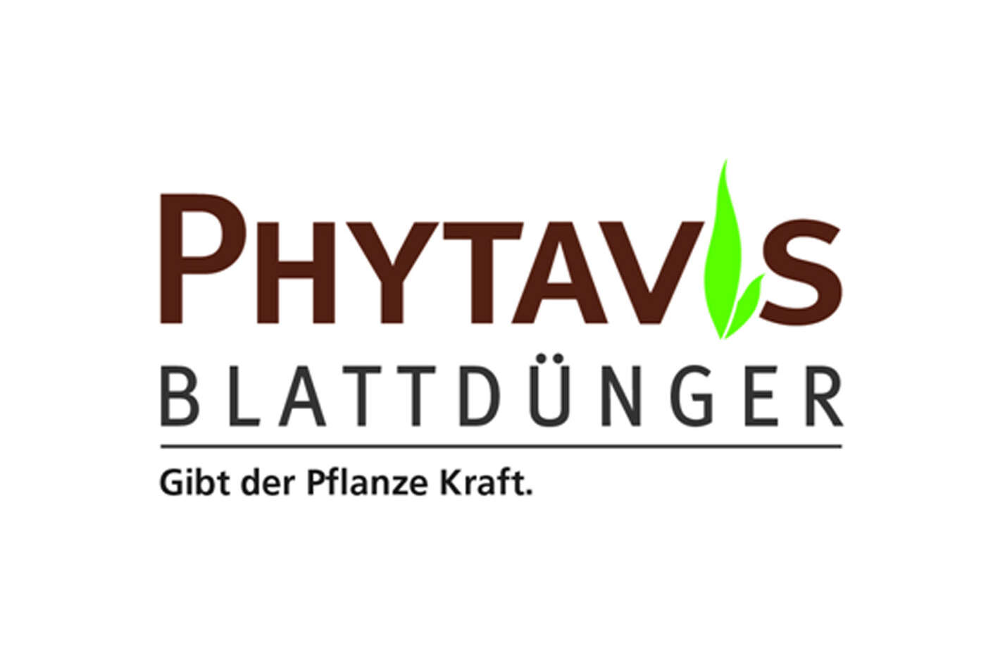 Logo Phytavis Blattdünger – Gibt der Pflanze Kraft.