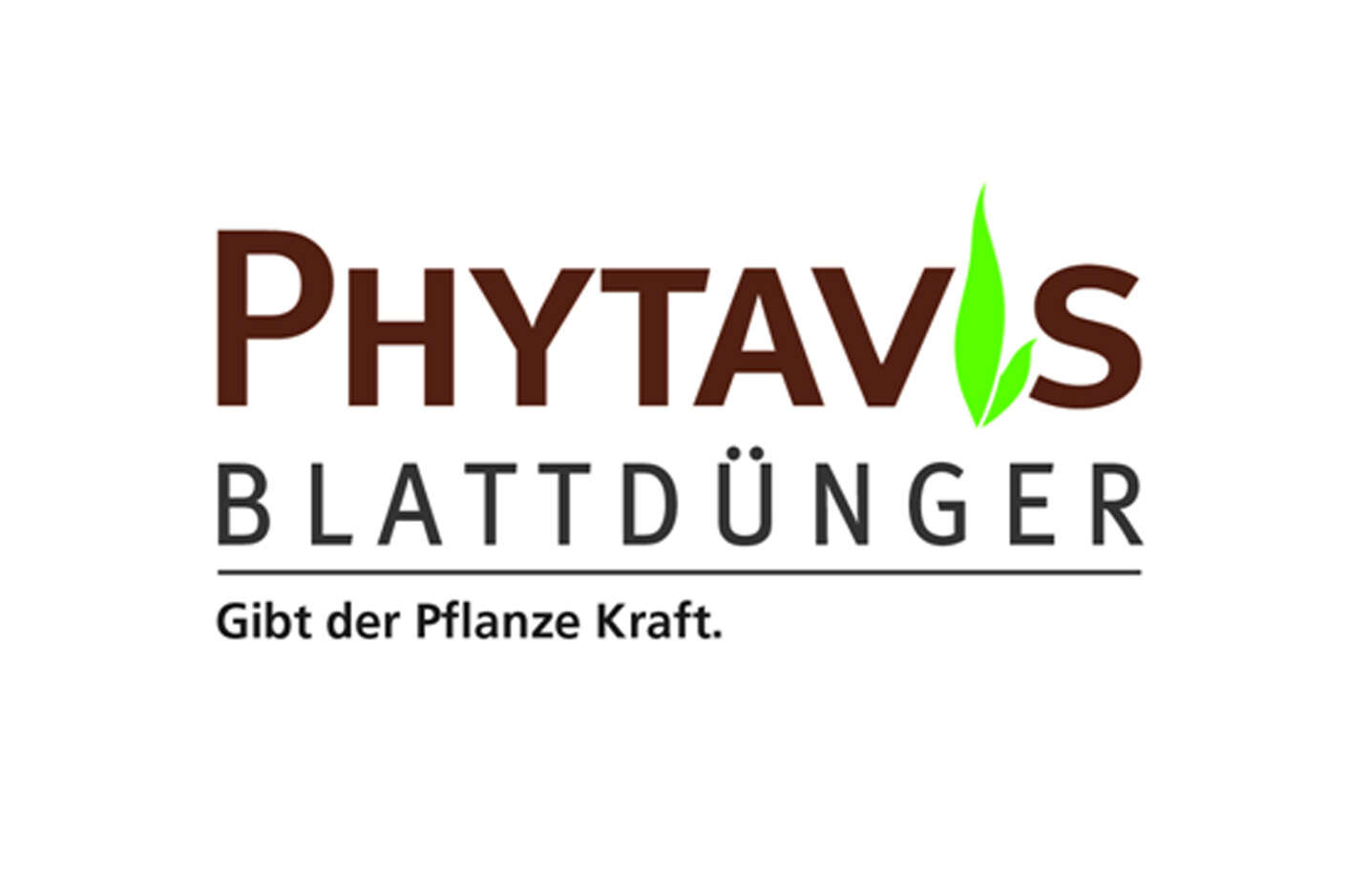 Logo Phytavis Blattdünger – Gibt der Pflanze Kraft.