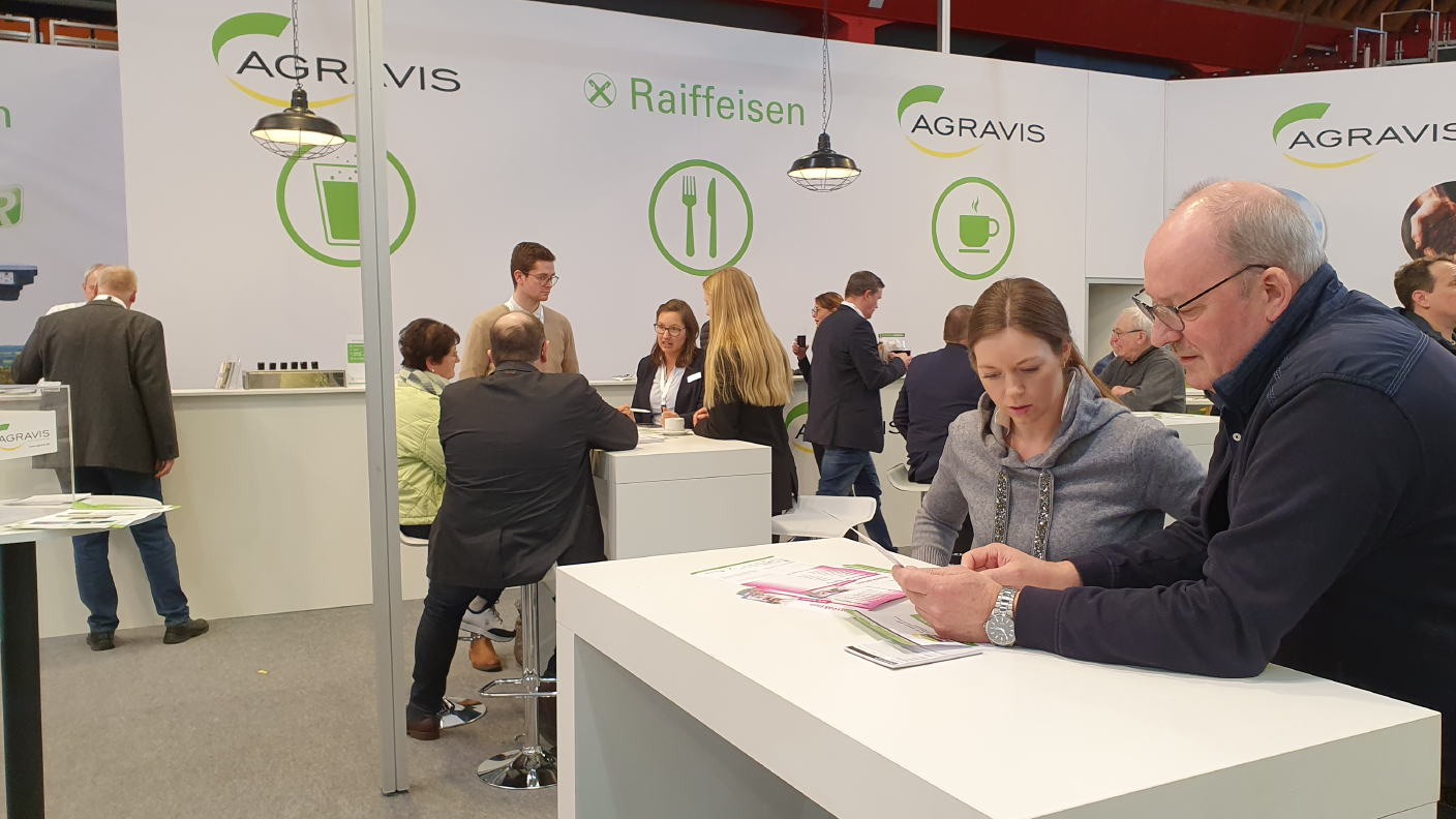 AGRAVIS-Stand auf den Agrarunternehmertagen