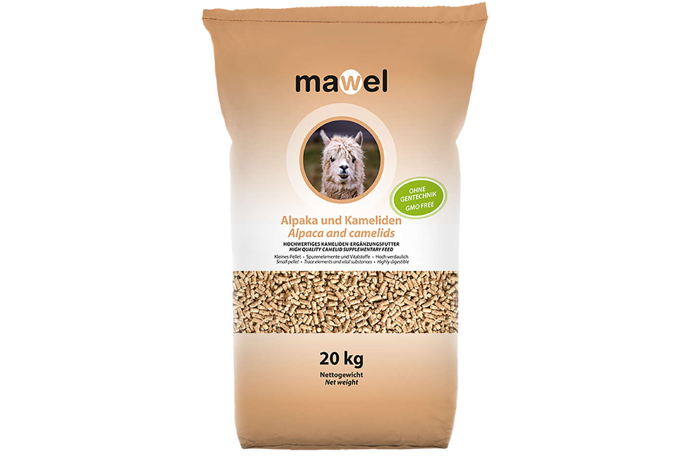 Alpaka Futtersack 20kg