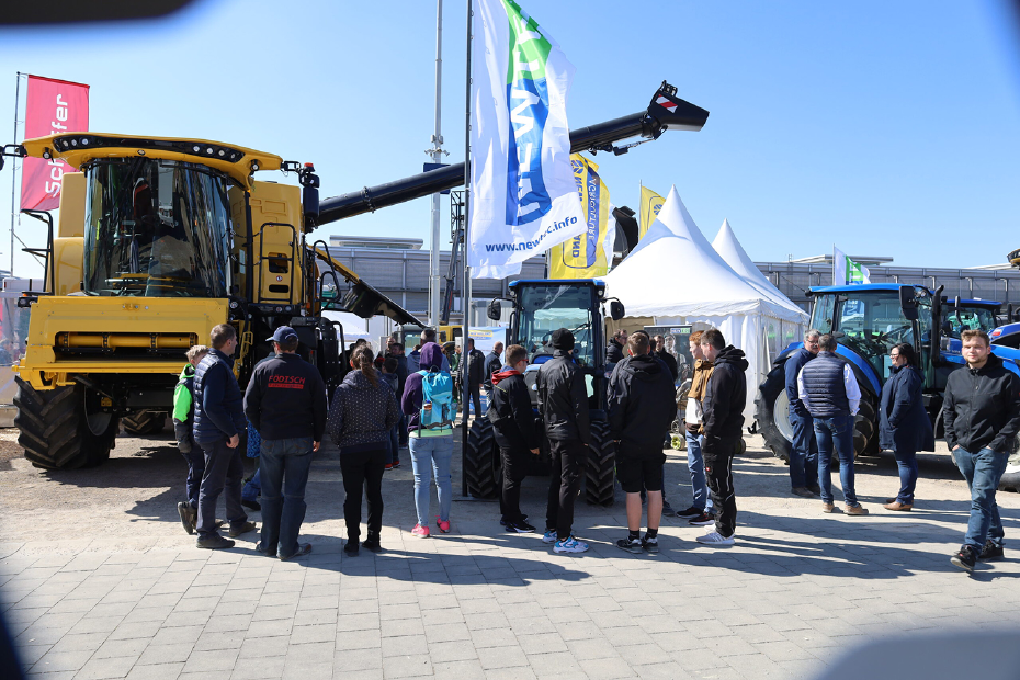 Stand der Newtec-Gruppe auf der Messe Agra Leipzig