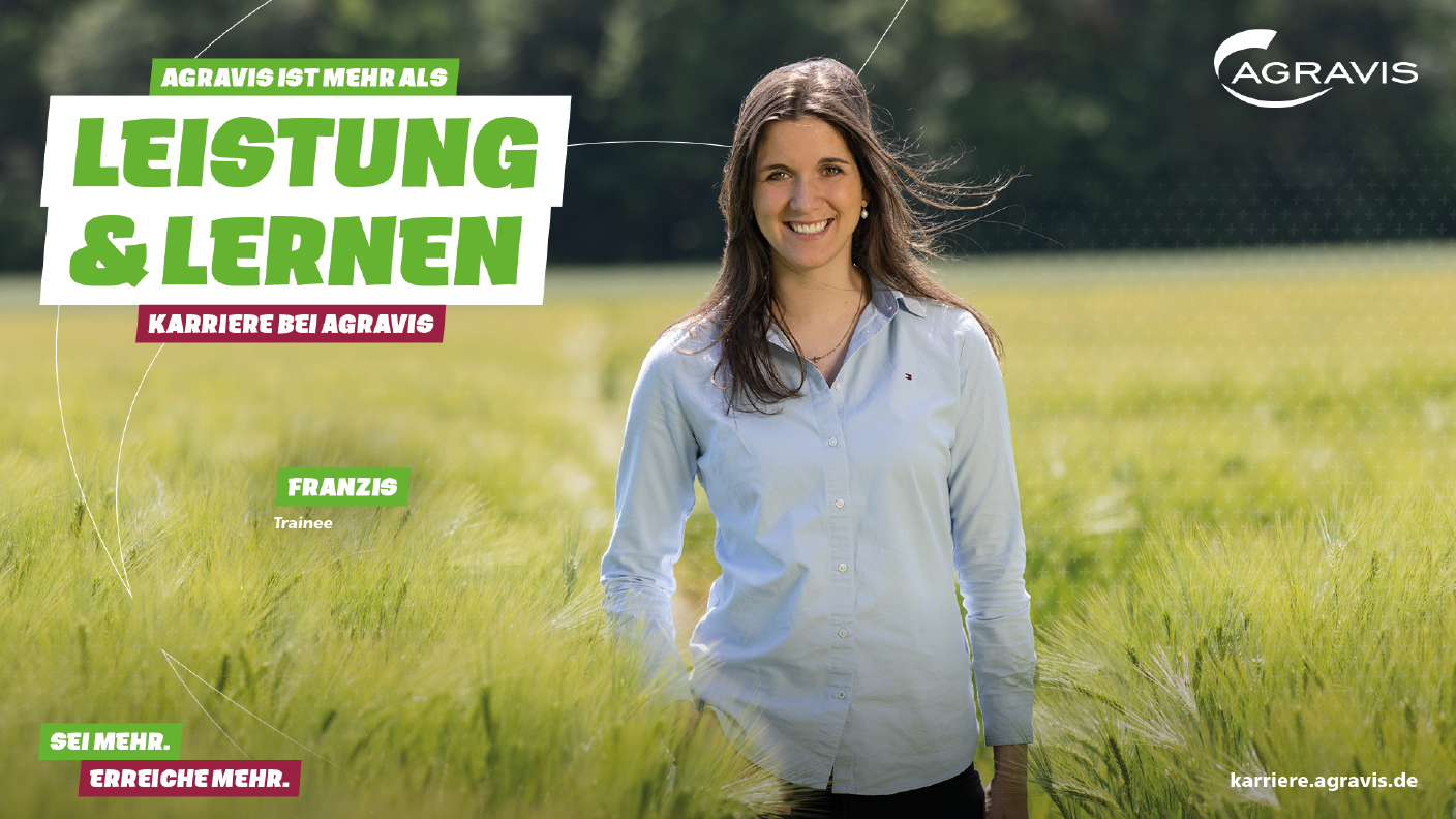 AGRAVIS Trainee am Versuchsgut