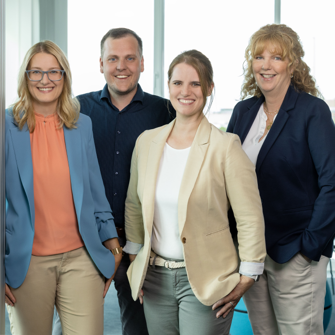 Gruppenfoto von HR-Mitarbeitenden der AGRAVIS