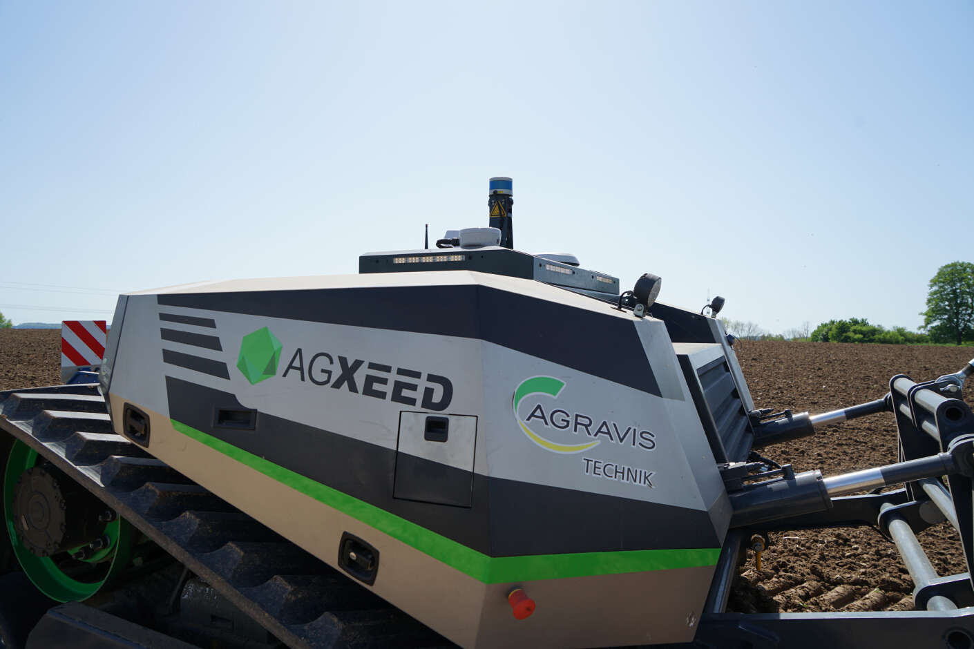 Robotik AgBot von AgXeed Detailaufnahme