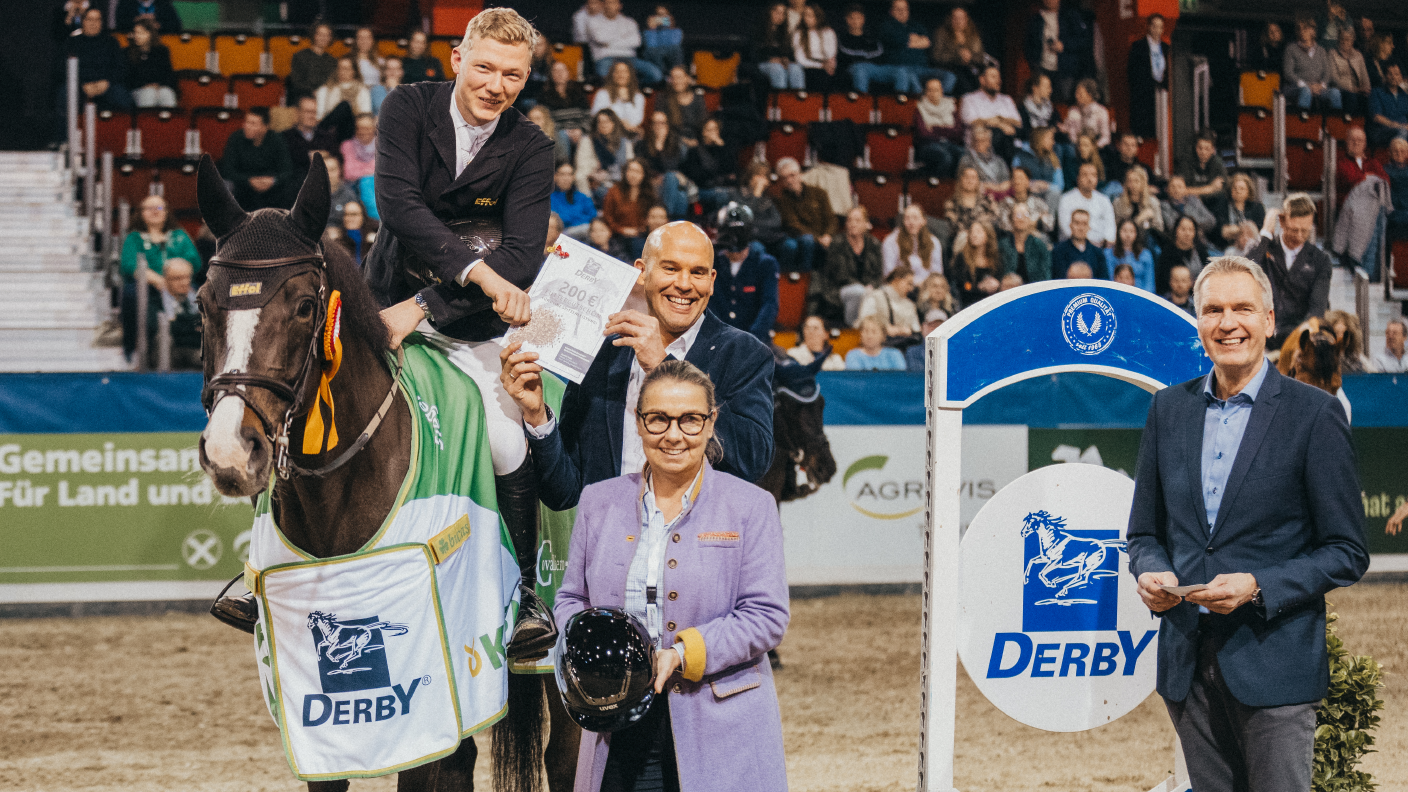 AGRAVIS-Cup Münster 2025 Derby Pferdefutter Preis Philipp Schulze Topphoff Corny M