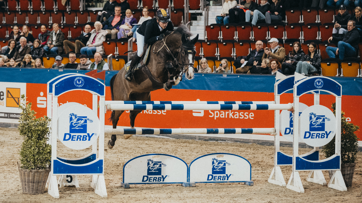 AGRAVIS-Cup Münster 2025 Derby Pferdefutter Preis Philipp Schulze Topphoff Corny