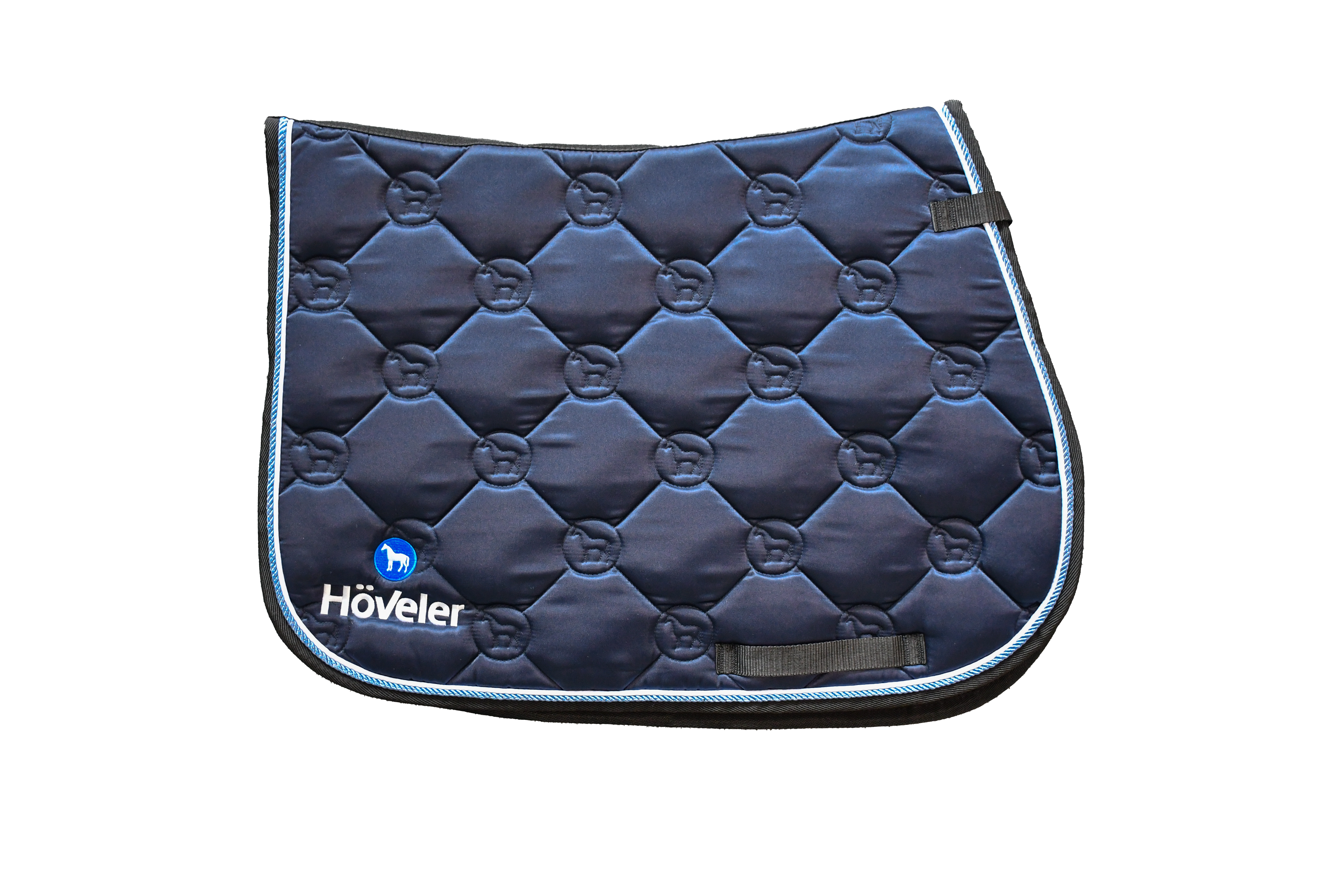 Höveler Springschabracke blau