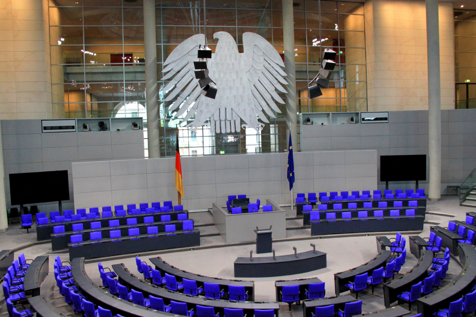 Bundestag 2025 von innen