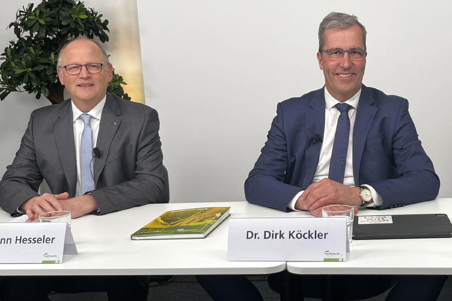 Hermann Hesseler, Dr. Dirk Köckler und Bernd Homann bei der digitalen Aktionärsinfo