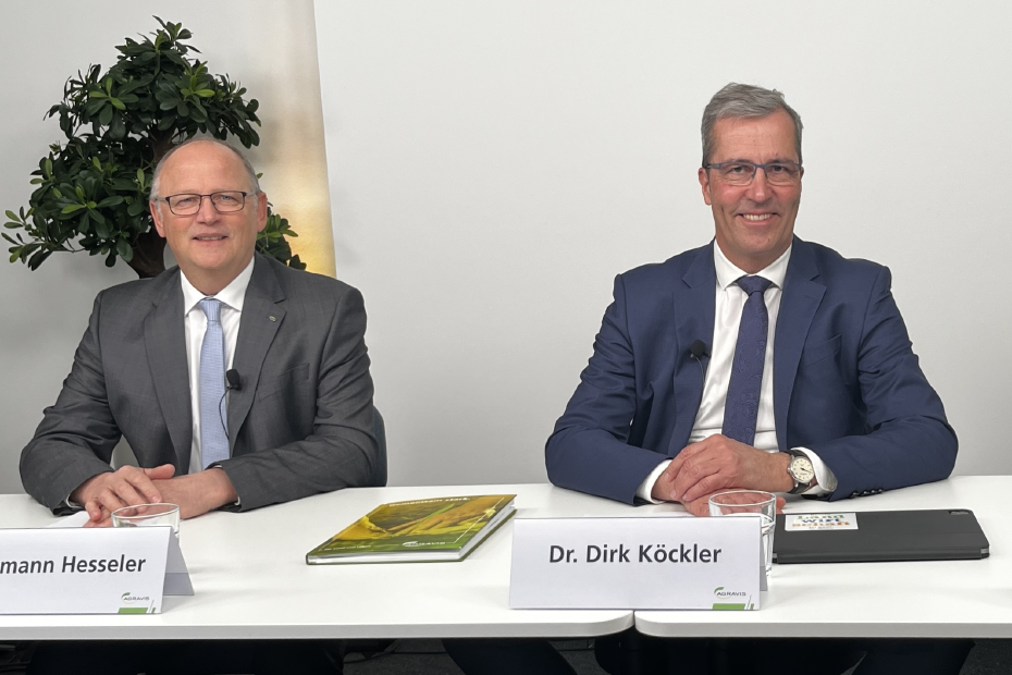 Hermann Hesseler, Dr. Dirk Köckler und Bernd Homann bei der digitalen Aktionärsinfo
