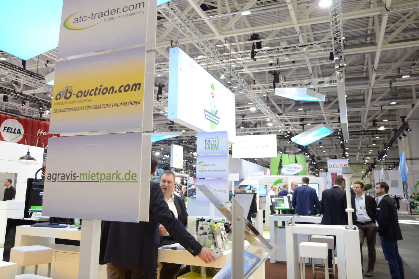 AGRAVIS Mietpark auf der Agritechnica