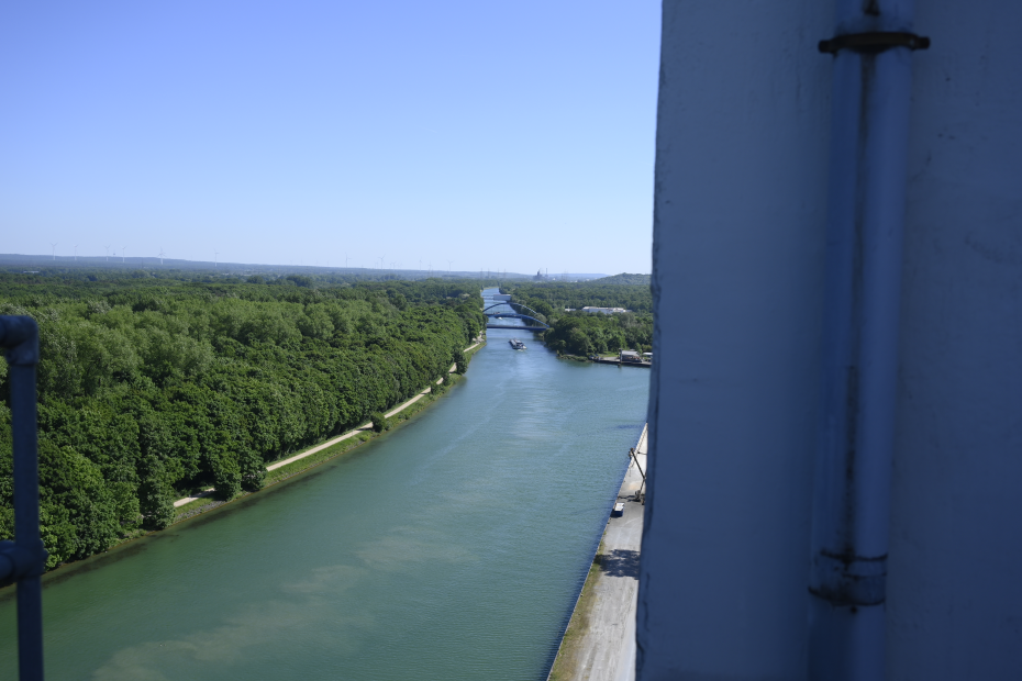 Ausblick Werk Dorsten auf die Lippe