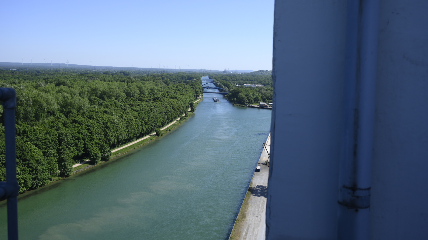 Ausblick Werk Dorsten auf die Lippe