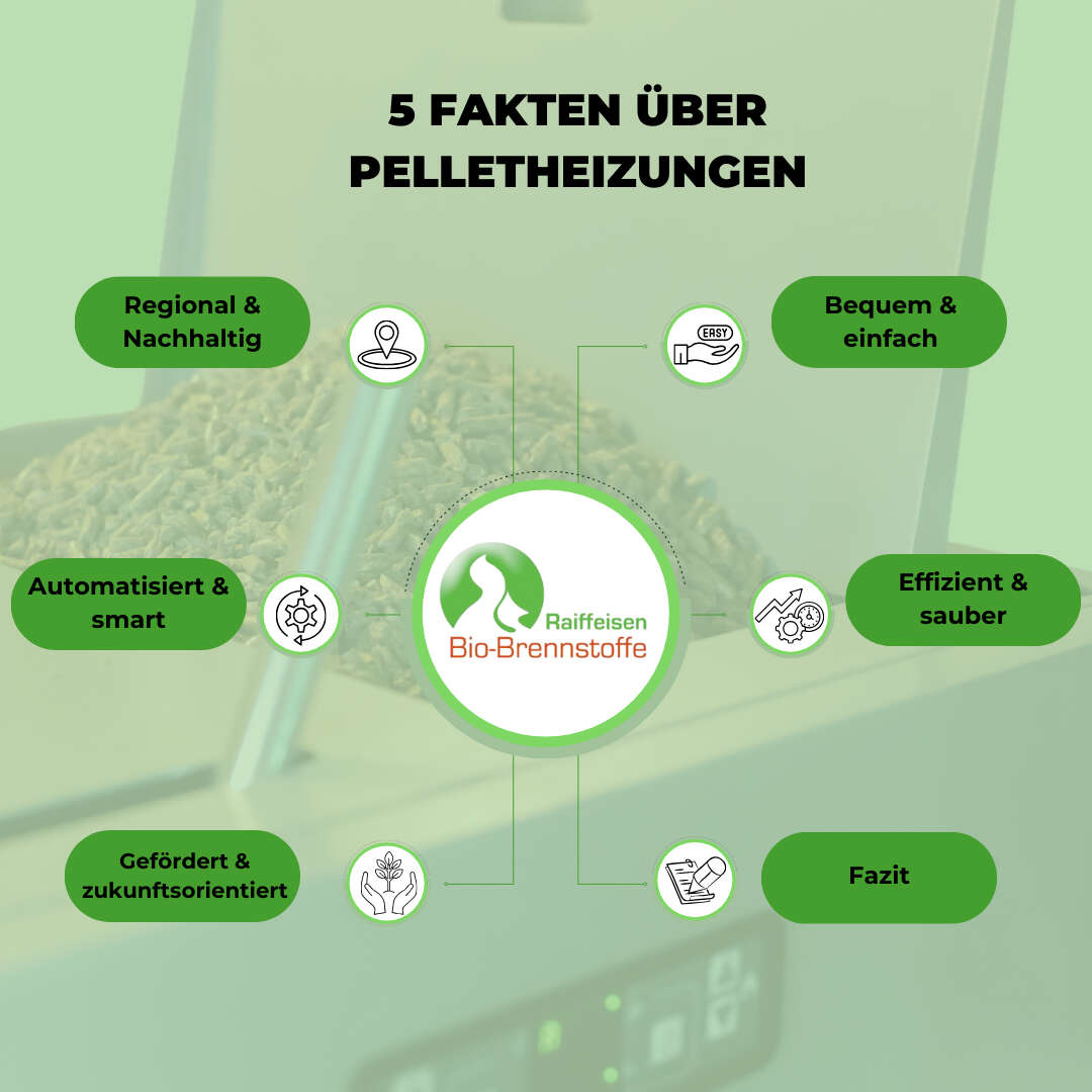 5 Fakten über Pelletheizungen