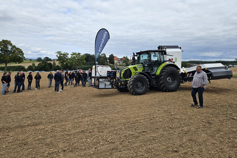 Smart-Farming im Einsatz auf dem Smart-Farming-Feldtag in Hessen