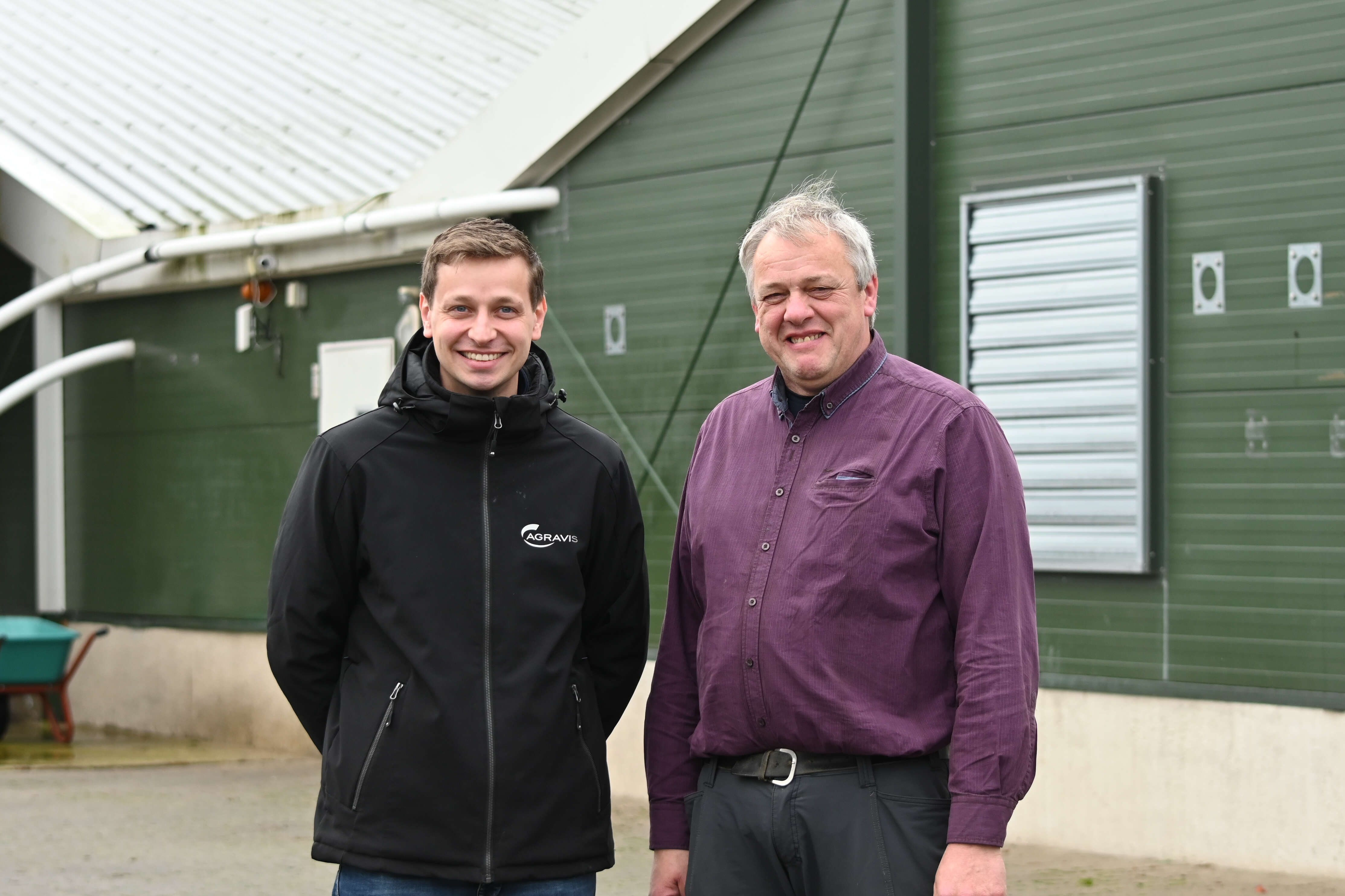 Christian Twehues und Landwirt Stefan Kämpkes  im Podcast Ackern und Ernten
