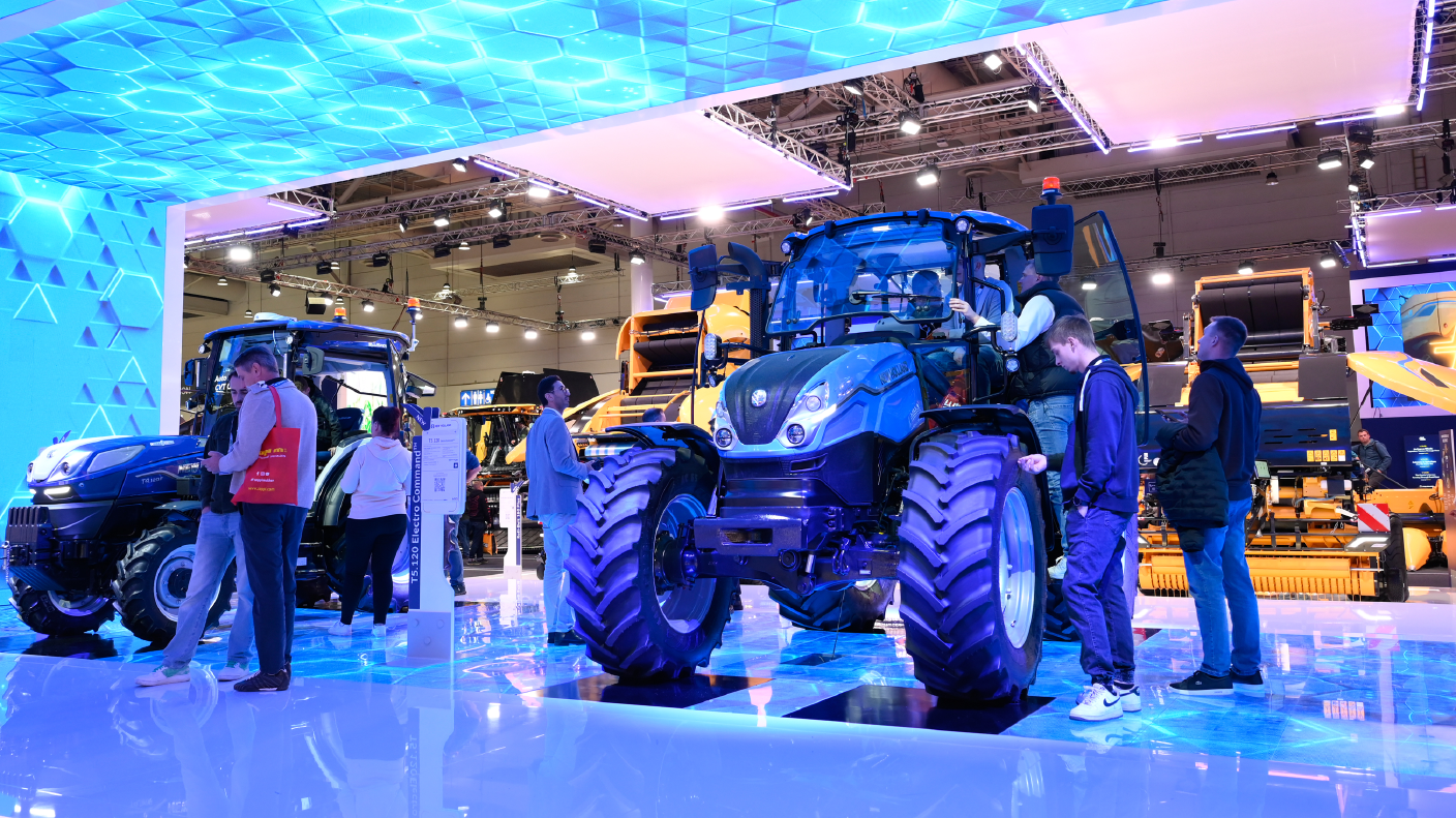Impüressionen vom Auftritt der AGRAVIS auf der Messe Agritechnica 2025