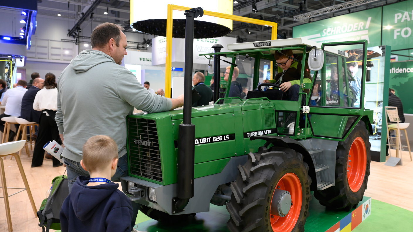 Impüressionen vom Auftritt der AGRAVIS auf der Messe Agritechnica 2025