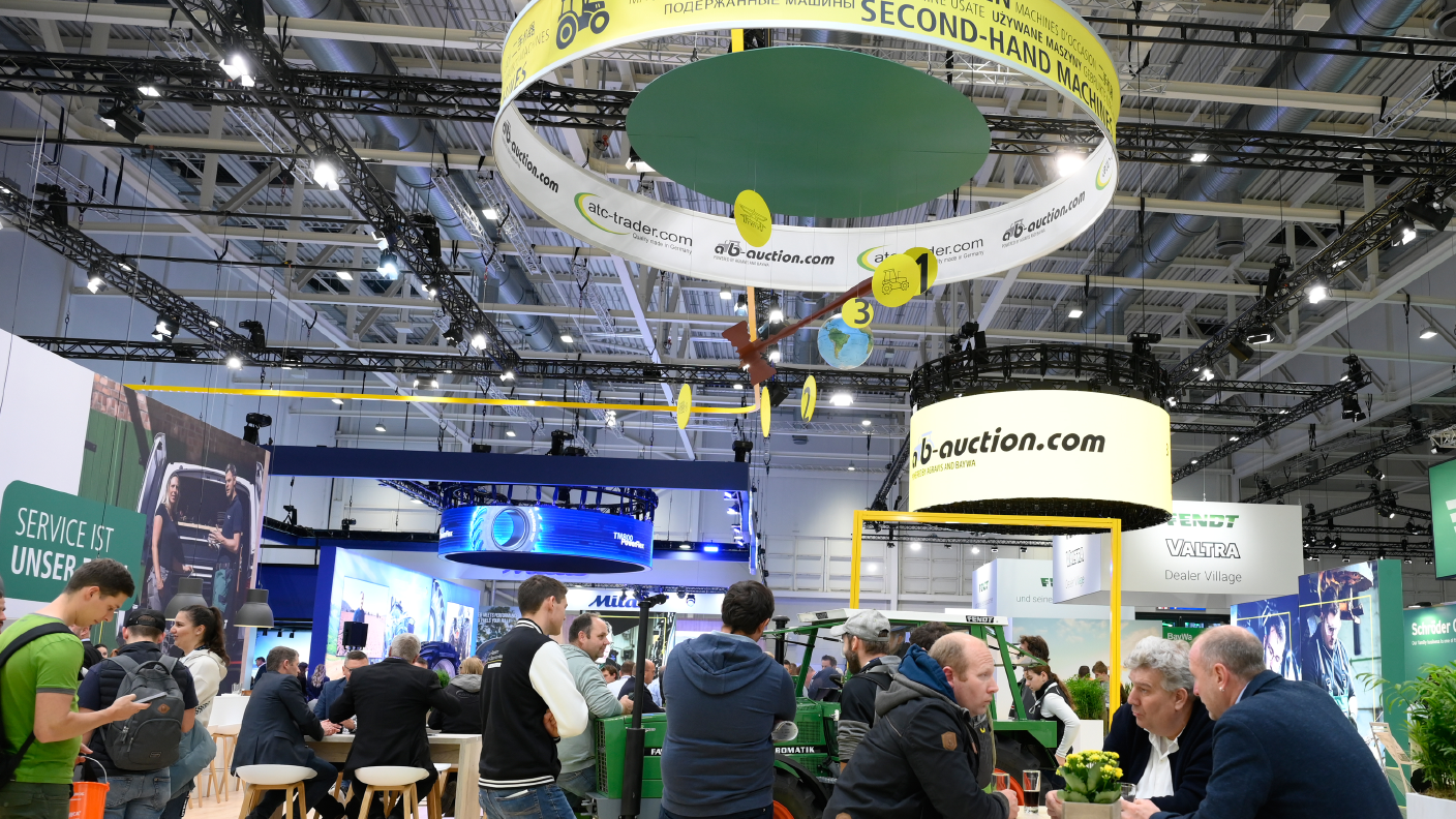 Impüressionen vom Auftritt der AGRAVIS auf der Messe Agritechnica 2025