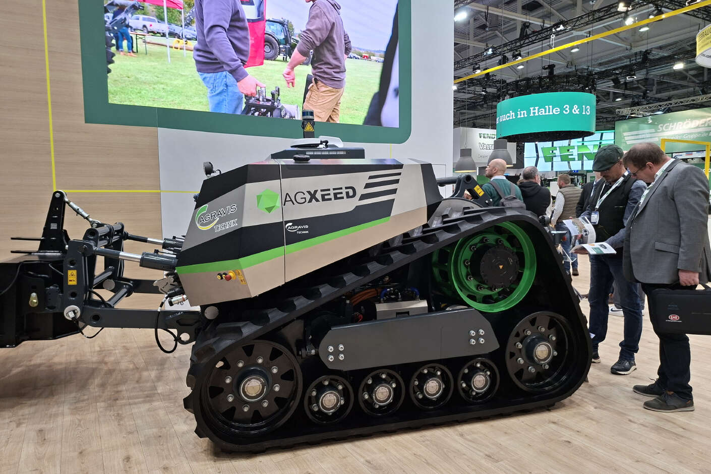 AgBot von AgXeed am Stand der AGRAVIS auf der Agreitechnica 2025