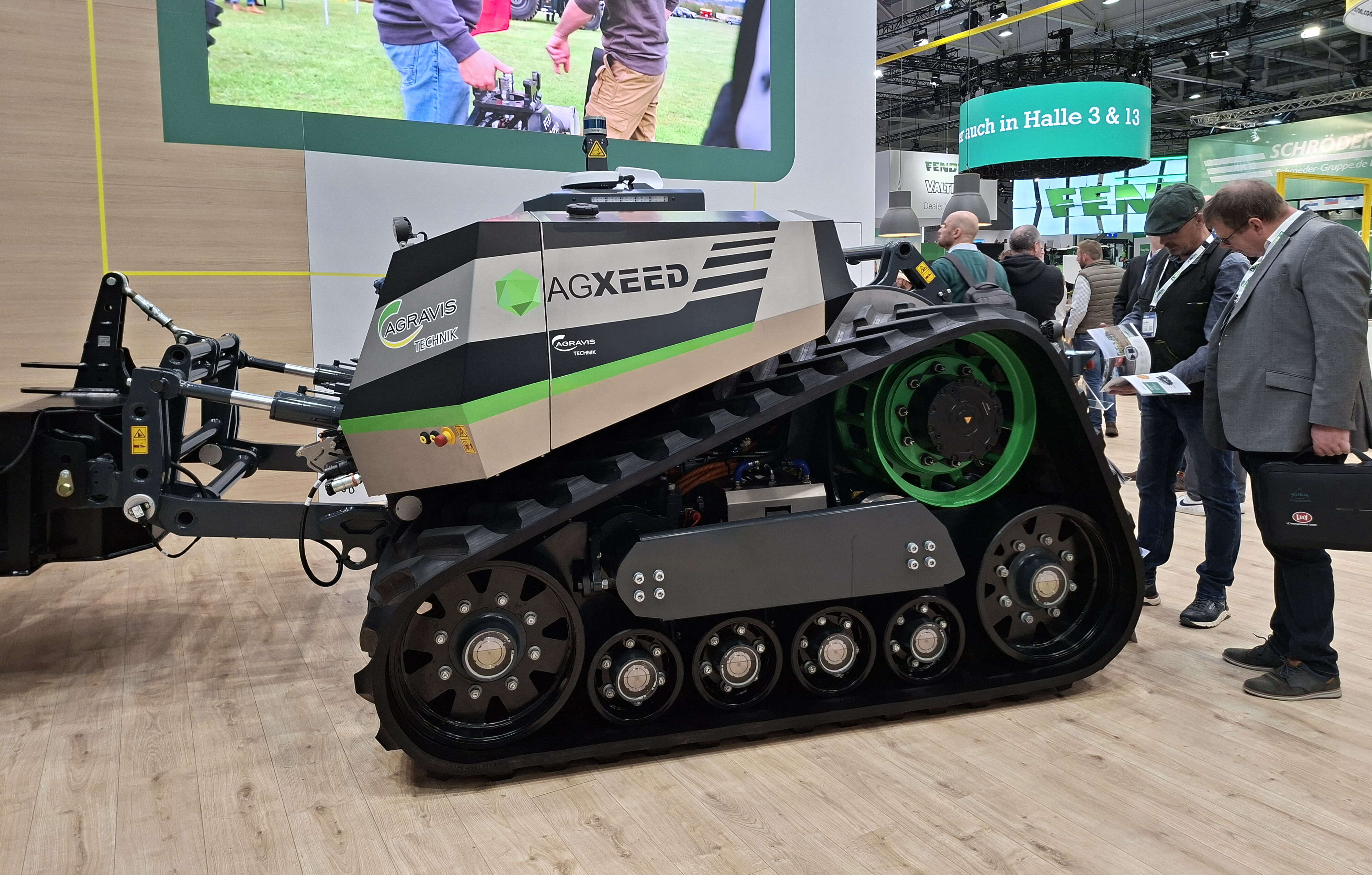 Roboter Agbot am AGRAVIS-Stand