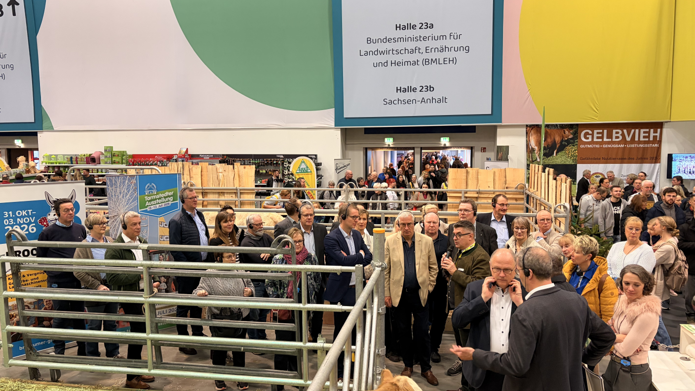 Messerundgang und Erlebnisbauernhof auf der Grünen Woche