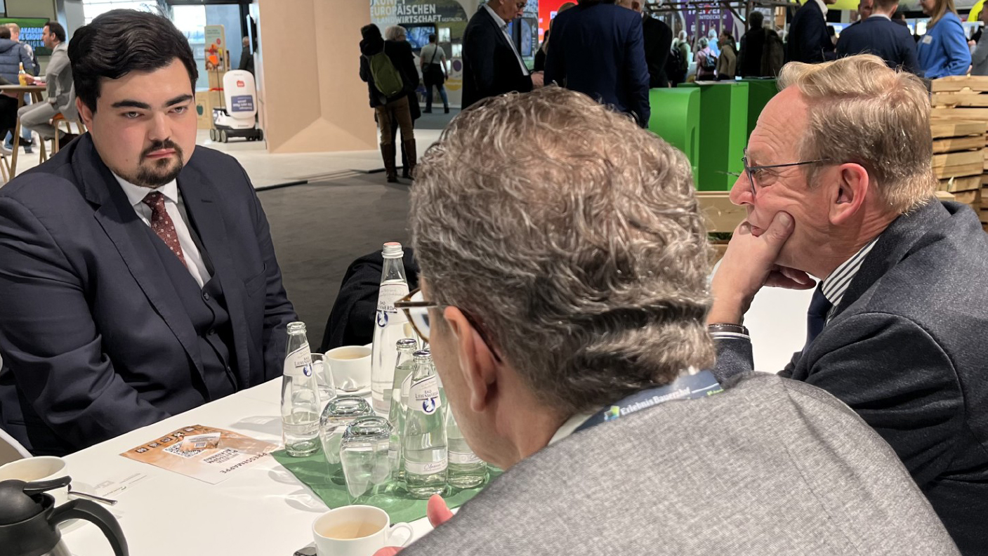 Impression vom Auftritt der AGRAVIS auf der Grünen Woche 2026