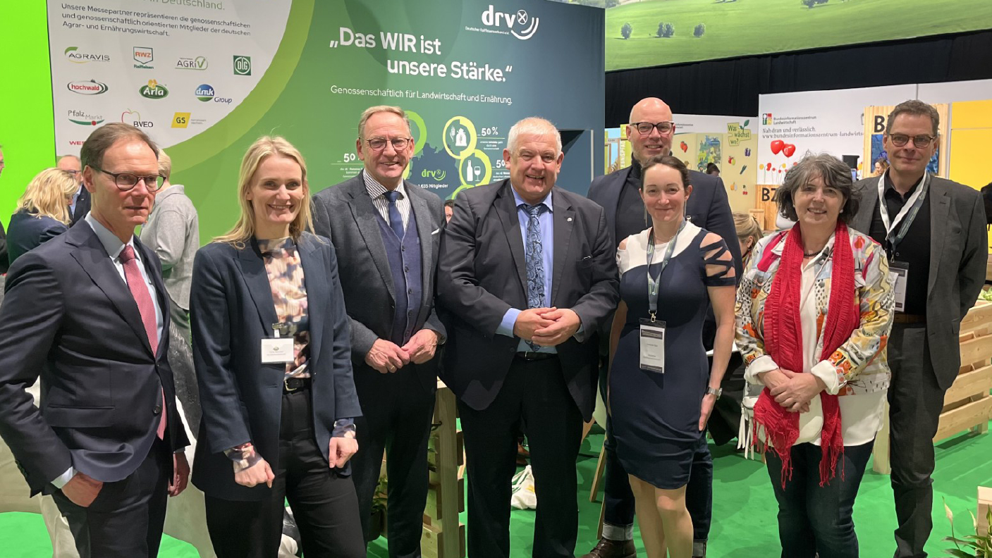 Impression vom Auftritt der AGRAVIS auf der Grünen Woche 2026