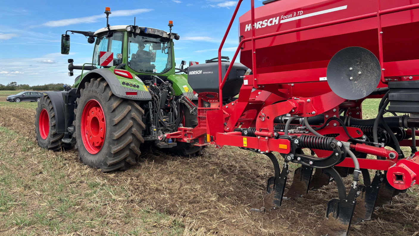 Eindrücke von den Vorbereitungen der DLG-Feldtage