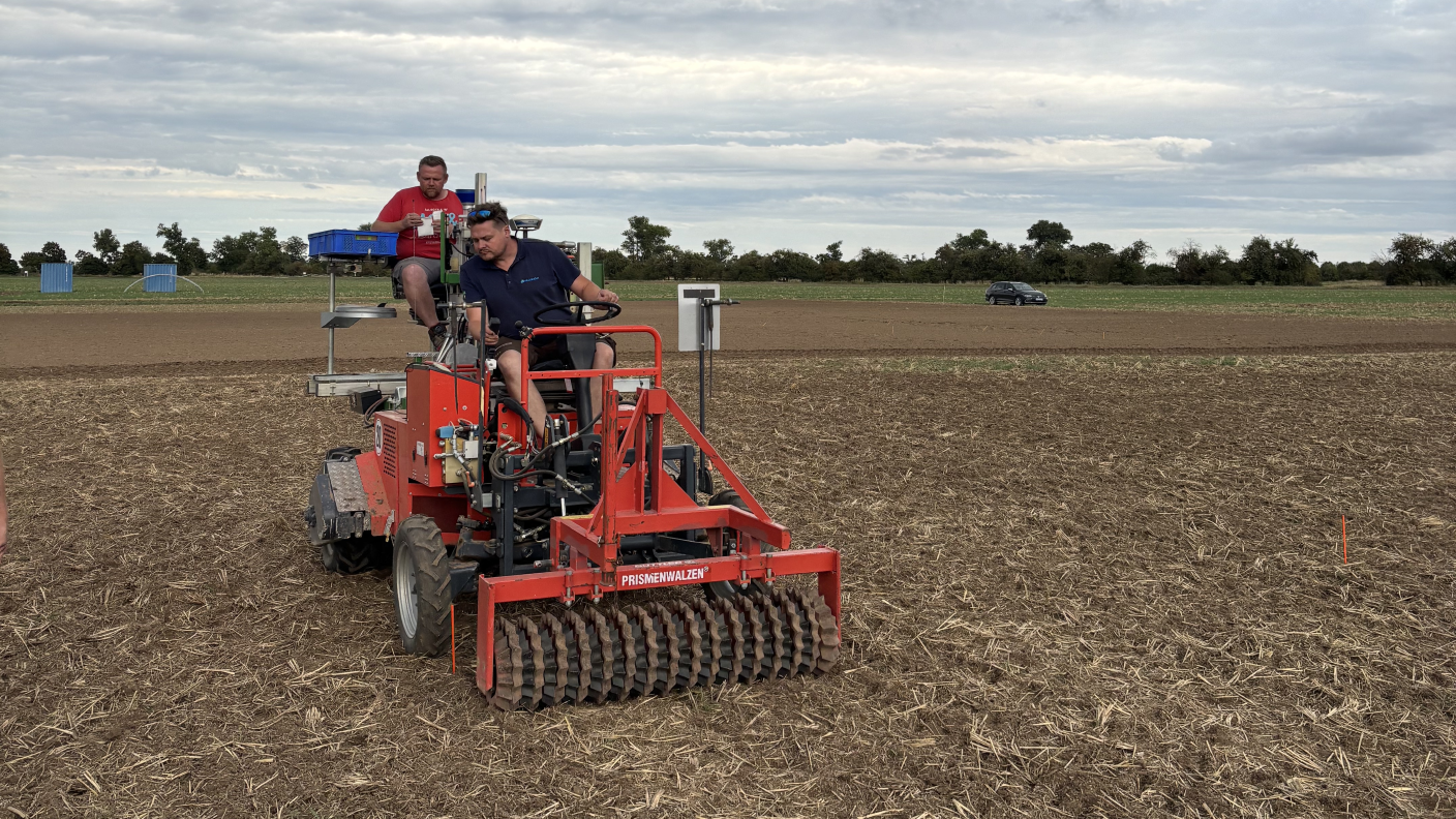 Eindrücke von den Vorbereitungen der DLG-Feldtage