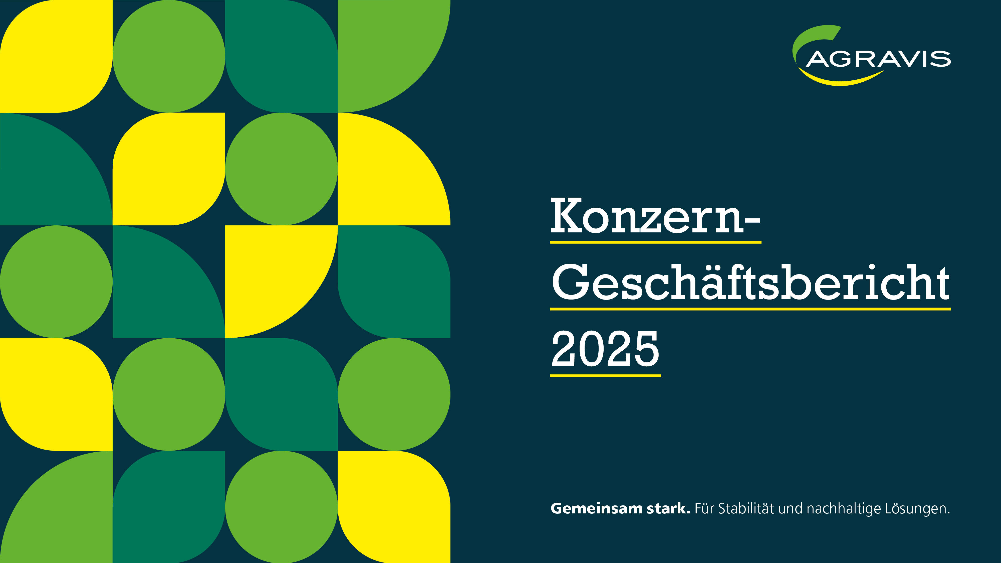 Titelbild Geschäftsbericht 2025 der AGRAVIS