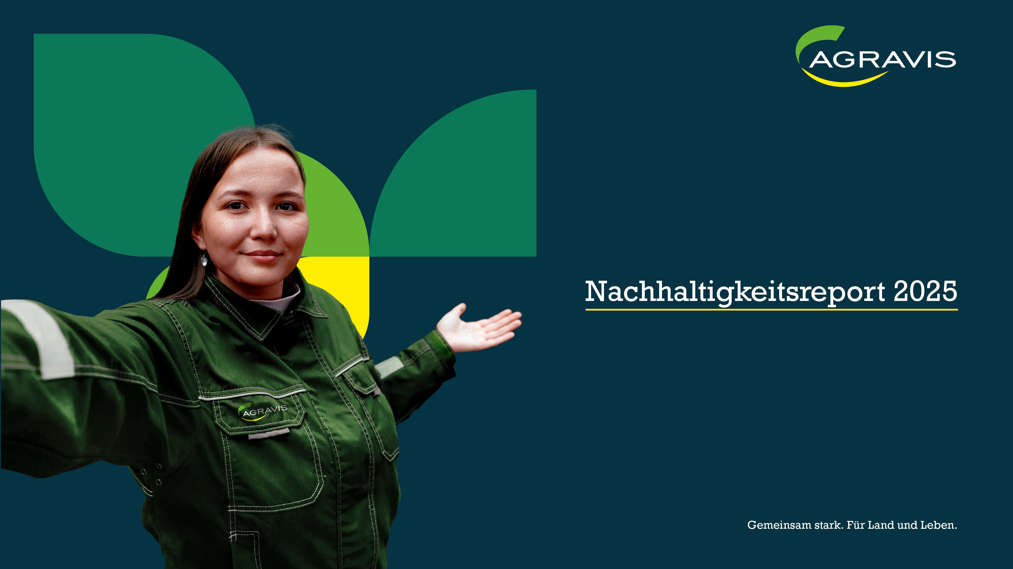 AGRAVIS-Nachhaltigkeitsreport Titelbild
