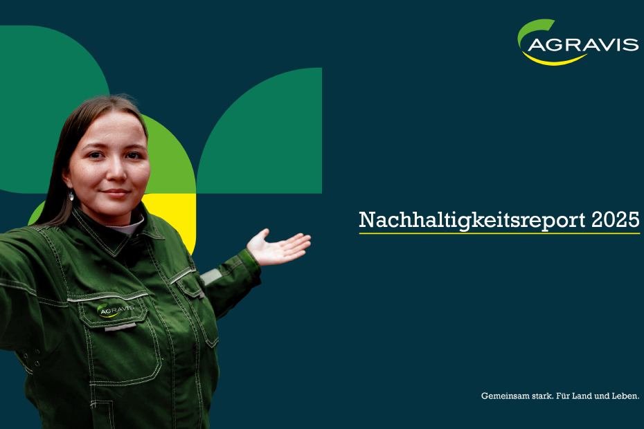 AGRAVIS-Nachhaltigkeitsreport Titelbild