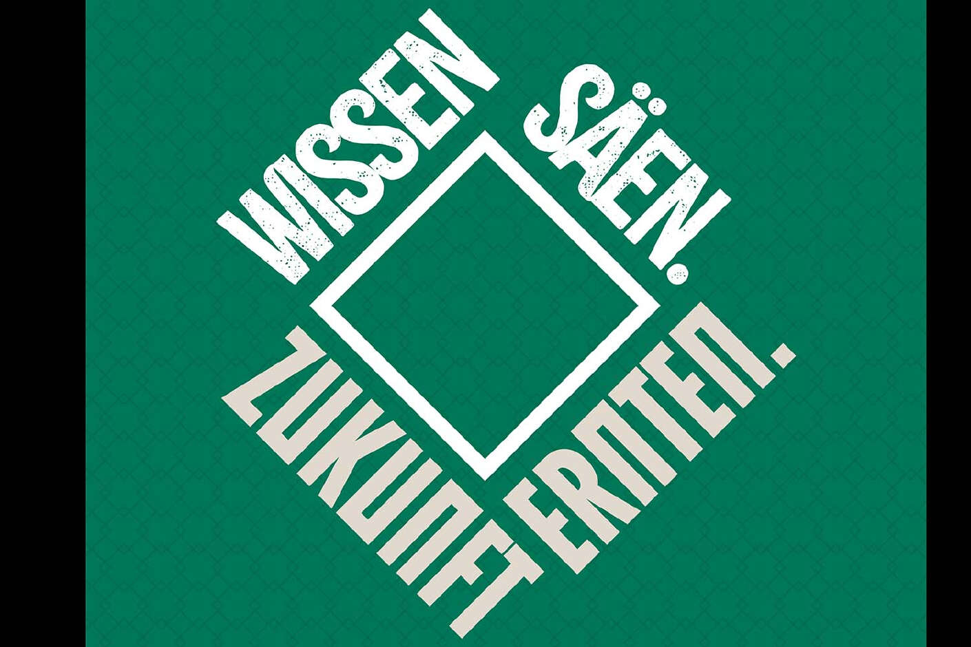 Logo zu den DLG-Feldtagen mit dem Schriftzug Wissen sähen, Zukunft ernten