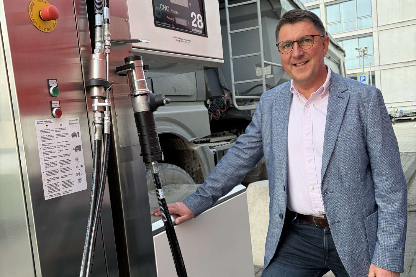 Thomas Erkert, Geschäftsführer der AGRAVIS Raiffeisen Tankstellen GmbH