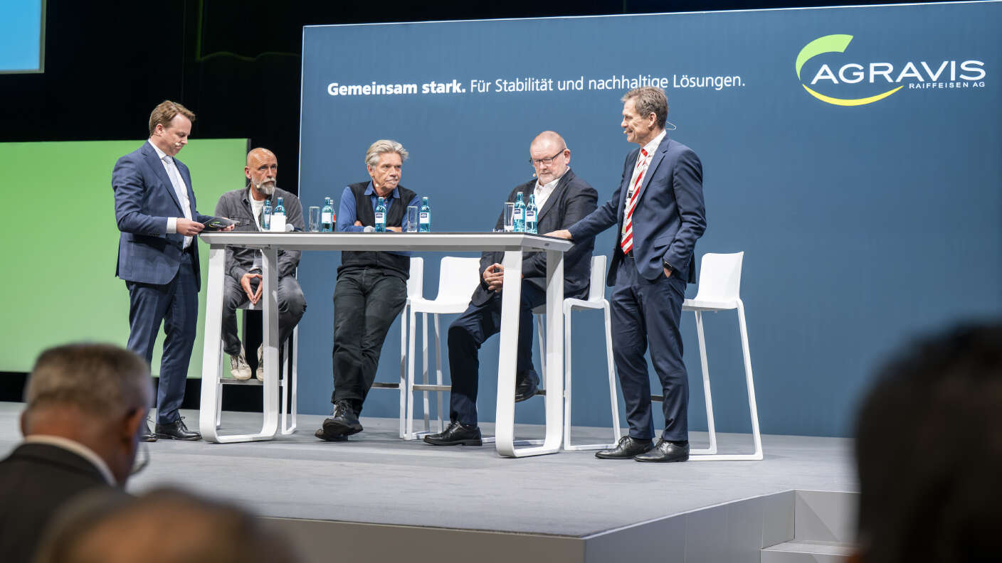 Podiumsdiskussion auf der AGRAVIS Vortragsveranstaltung 2026