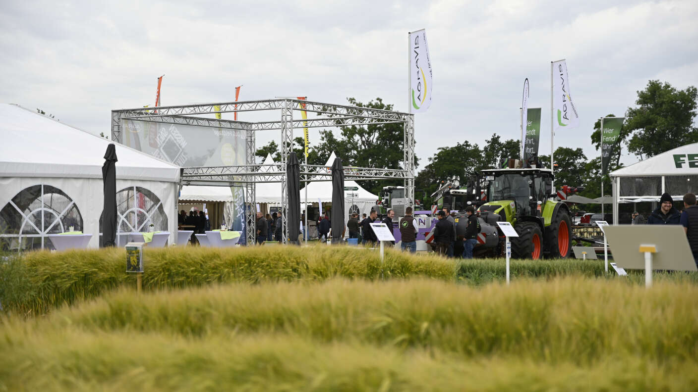 Der AGRAVIS-Stand bei den DLG-Feldtagen