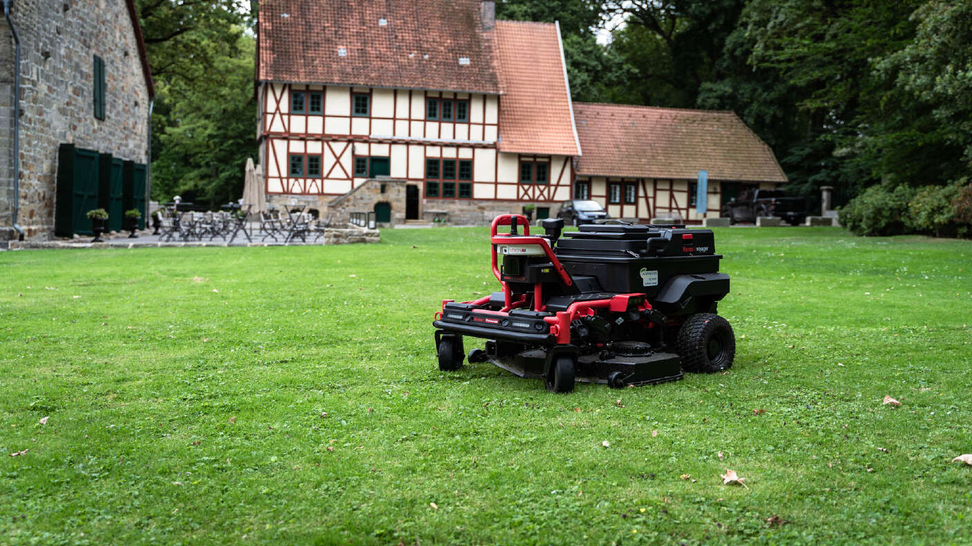 AGRAVIS autonomer Aufsitzrasenmäher Kress Voyager KR800E