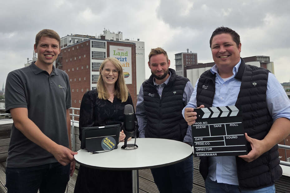 Podcastteam bei der Abschiedsfolge