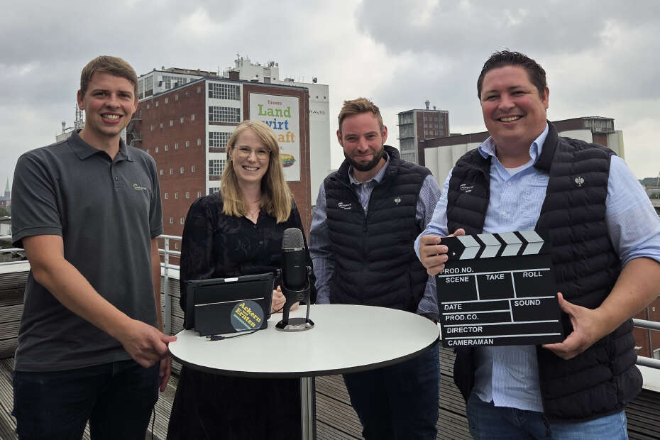 Podcastteam bei der Abschiedsfolge