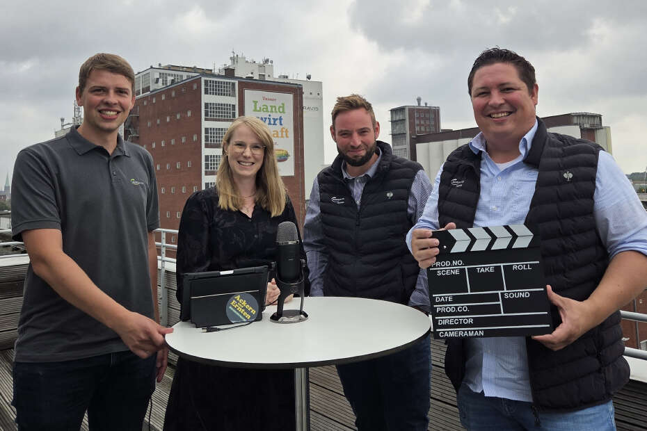 Podcastteam bei der Abschiedsfolge