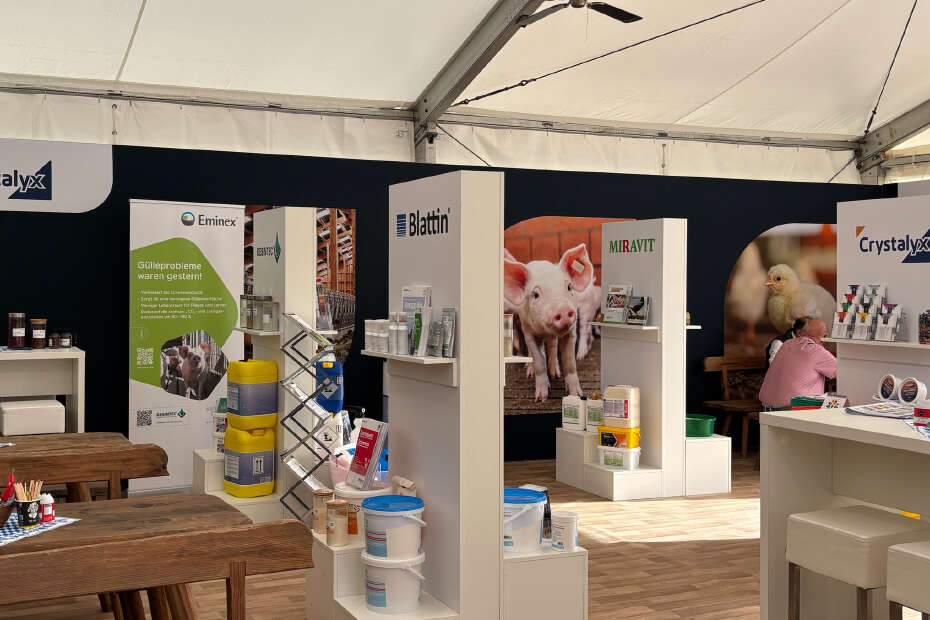 Stand der AGRAVIS auf dem Karpfhamer Fest und der Rottalschau 2026