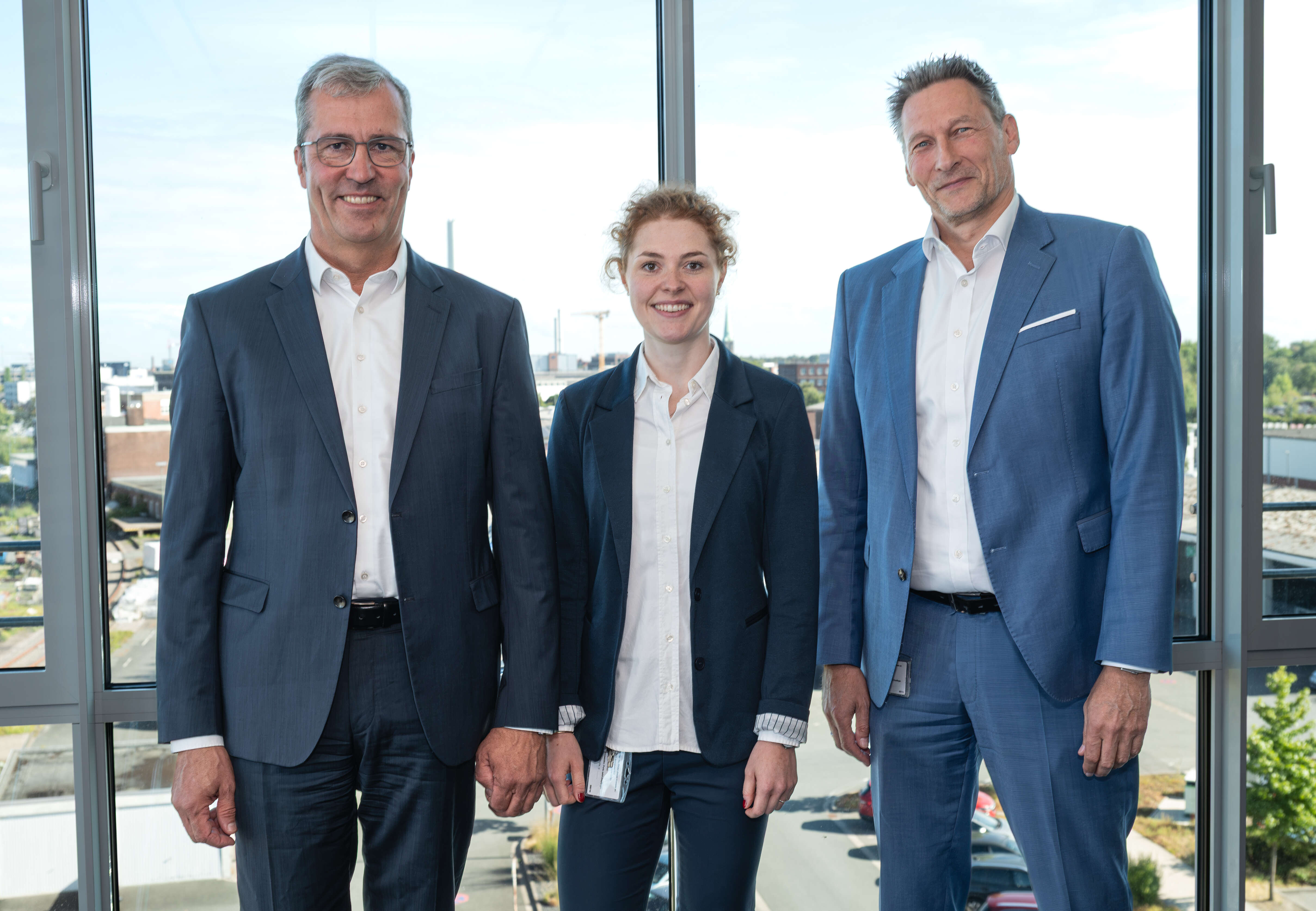 Dr. Dirk Köckler, Maximiliane Schüttler und Holger Hinz.